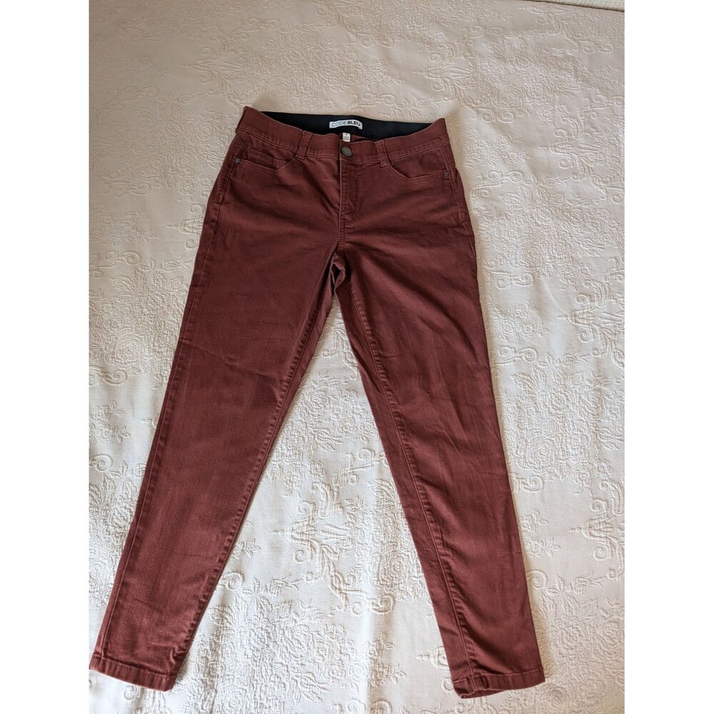 Code Bleu Skinny Jeans in Rust